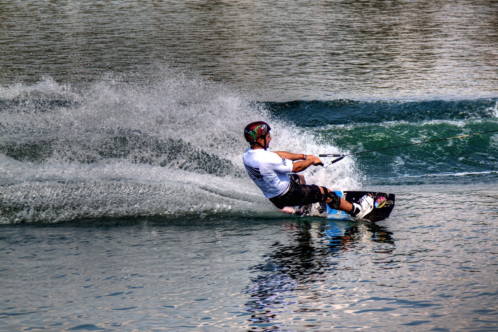 Wakeboardfahrer in Köln