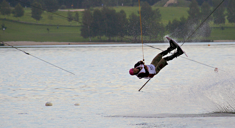 wakeboarding