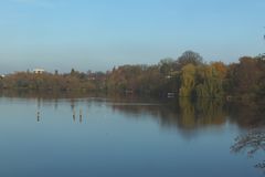 Wakenitzufer in Lübeck.