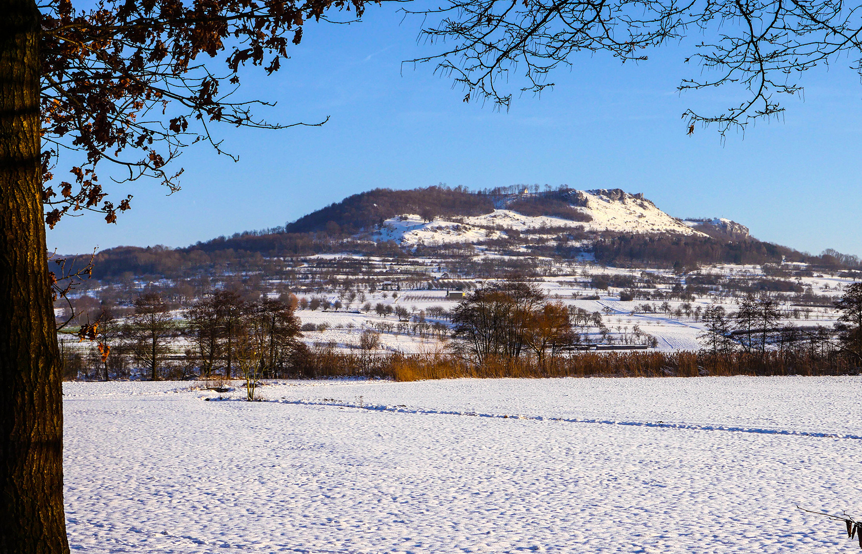 Walberla im Winter 1