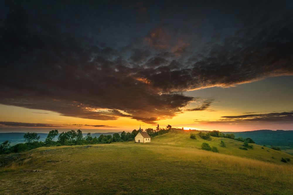 Walberla:Sonnenaufgang