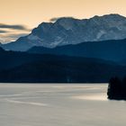 Walchensee bei Sonnenuntergang