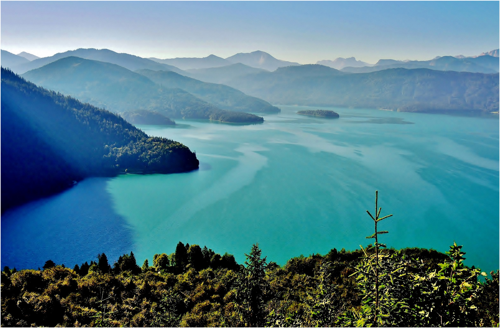 Walchensee, einer der…