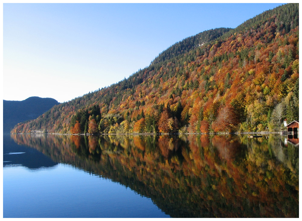 Walchensee im Herbst