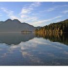 Walchensee im Sonnenlicht