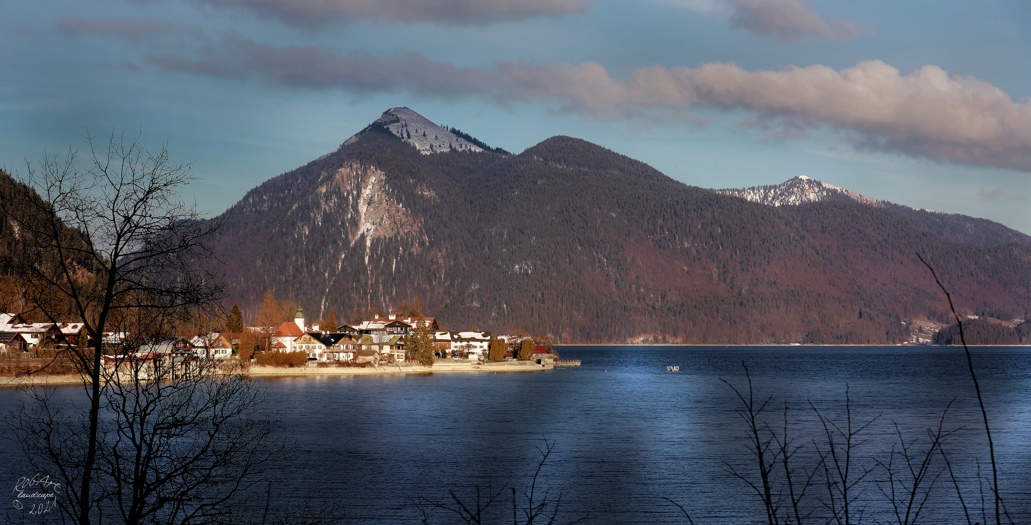 Walchensee mit Jochberg