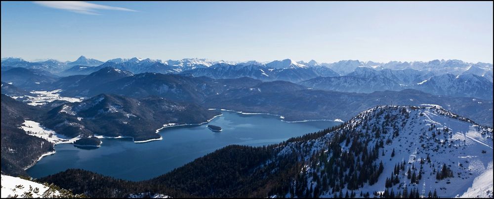 Walchensee vom Herzogstand