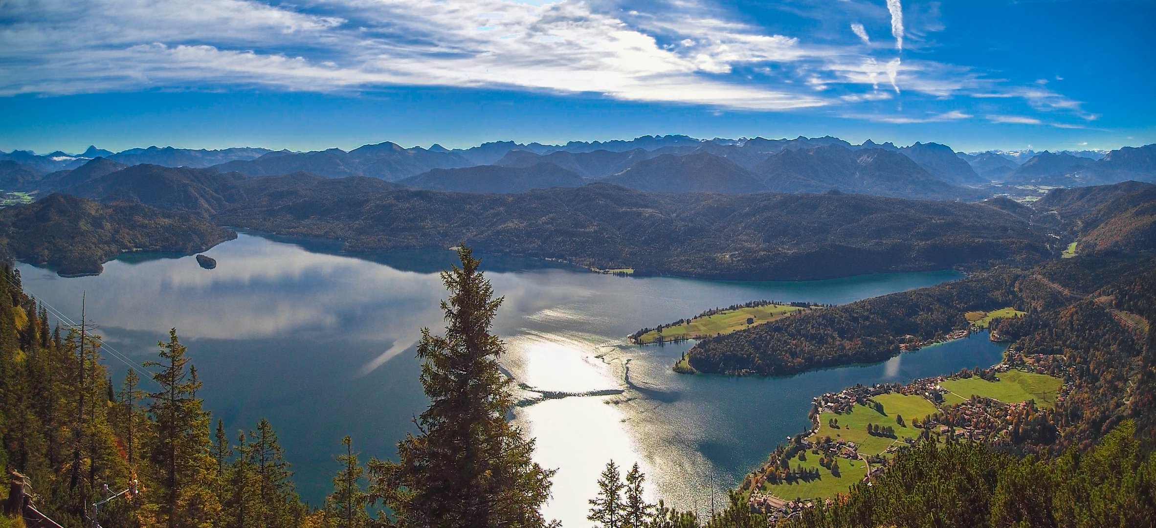 Walchensee vom Herzogstand