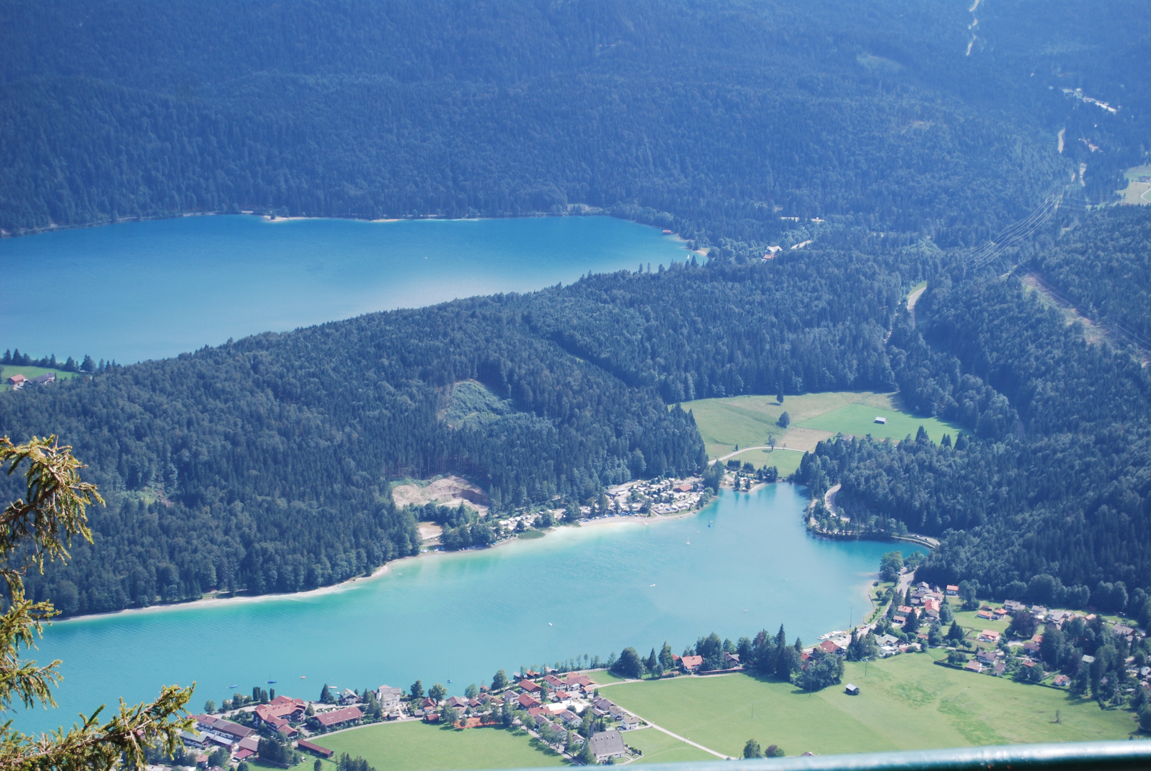 Walchensee von oben