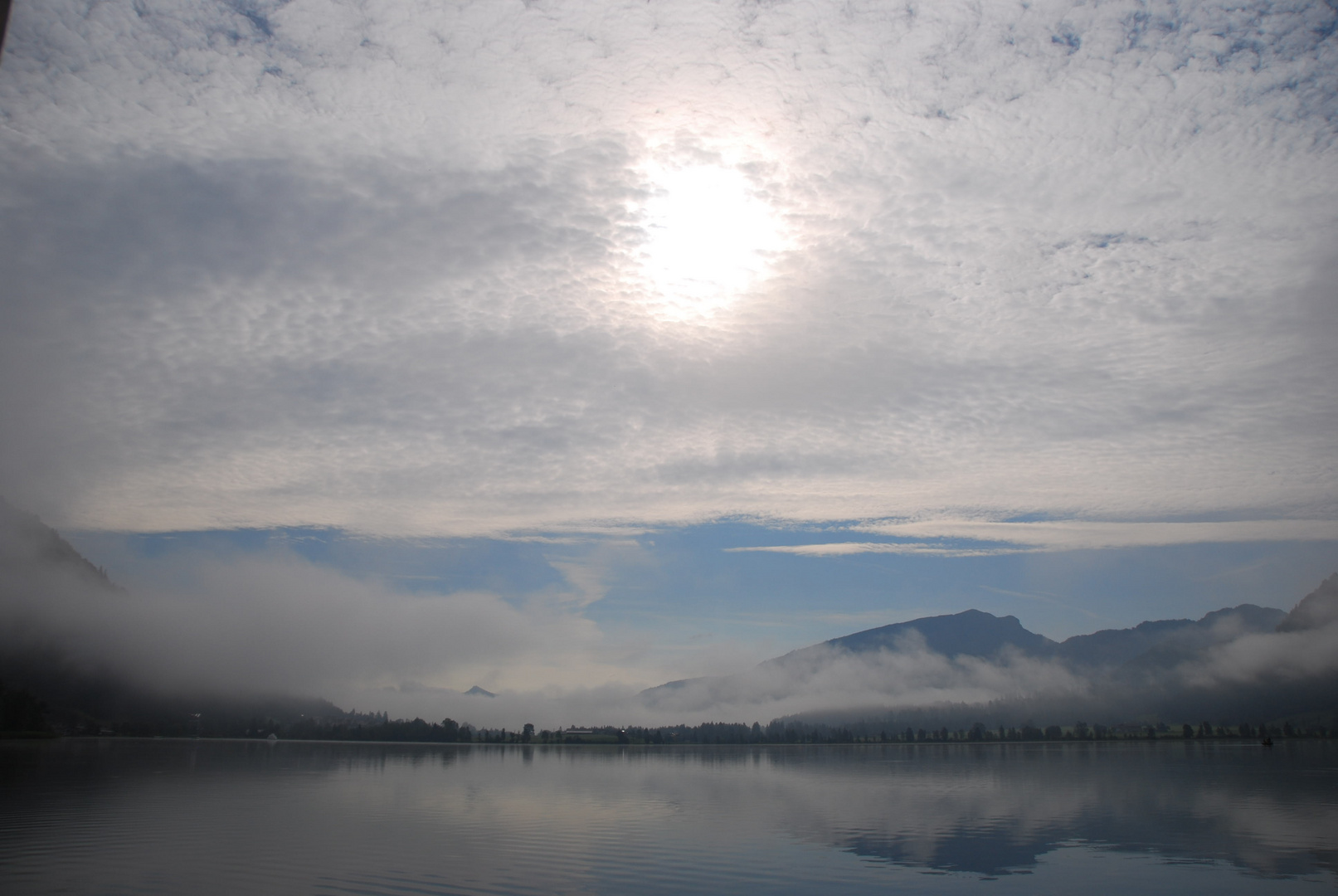 Walchsee, morgens ...