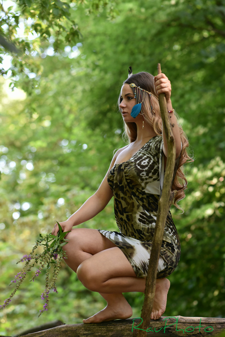 Wald-Shooting: Jane ohne Tarzan