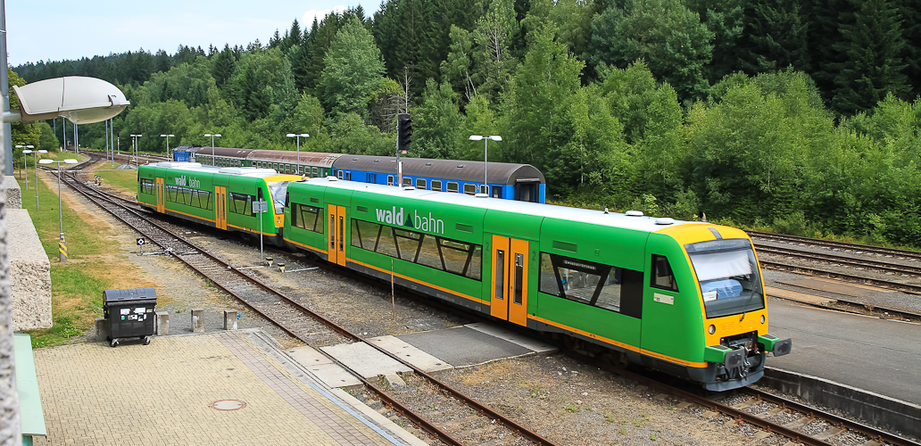 Waldbahn nach Spicak