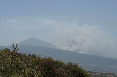 Waldbrand heute mittag um 13 Uhr