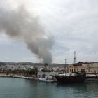 Waldbrand hinter Rethymnon / Kreta