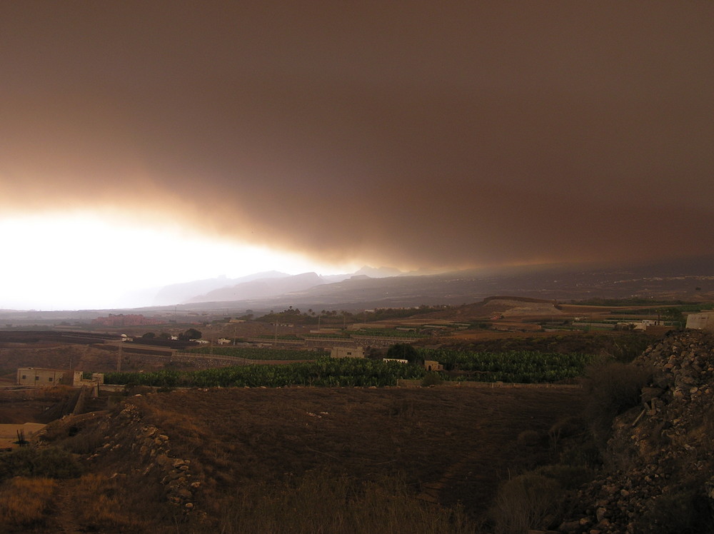 Waldbrand Teneriffa 2007