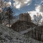 Waldburg im ersten Winterkleid