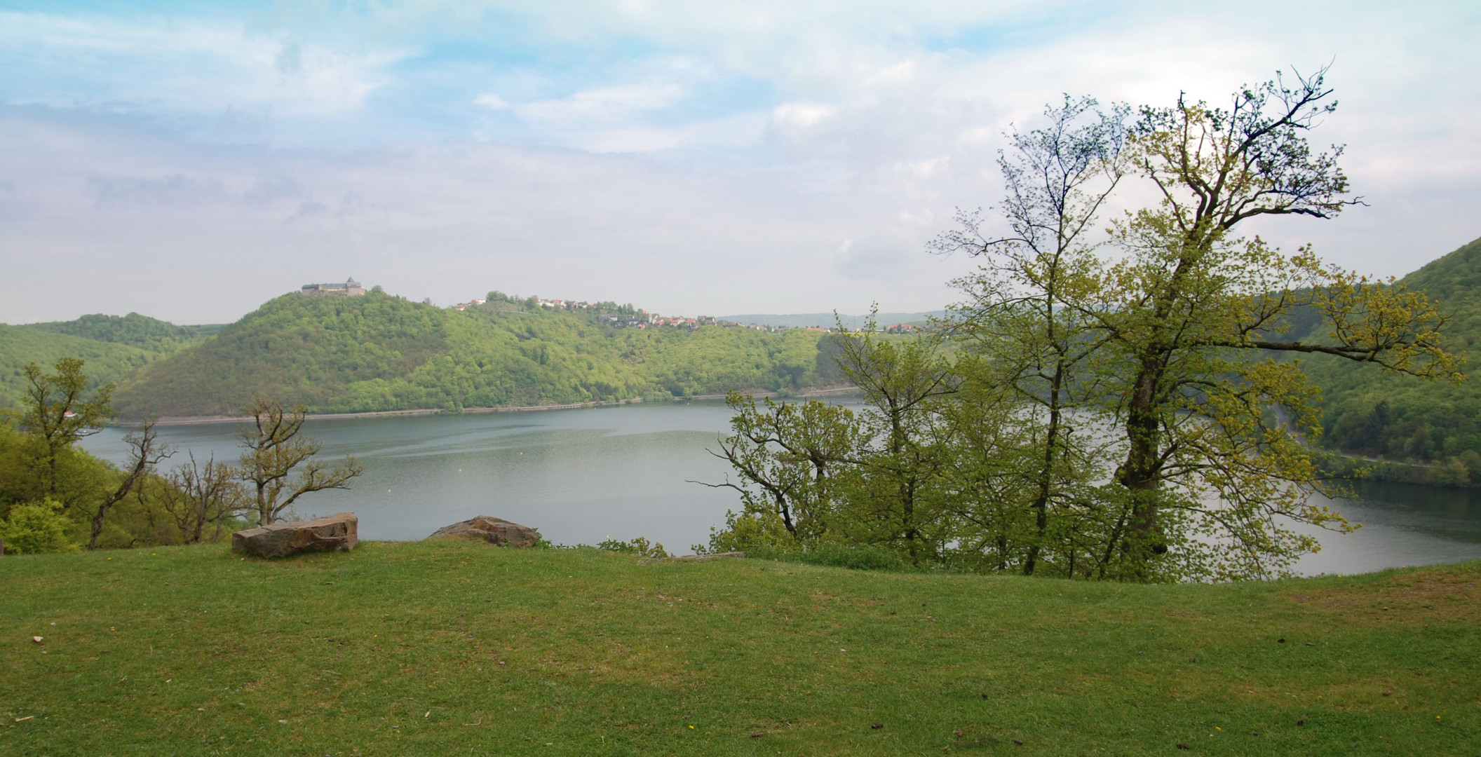 Waldeck mit Schloss