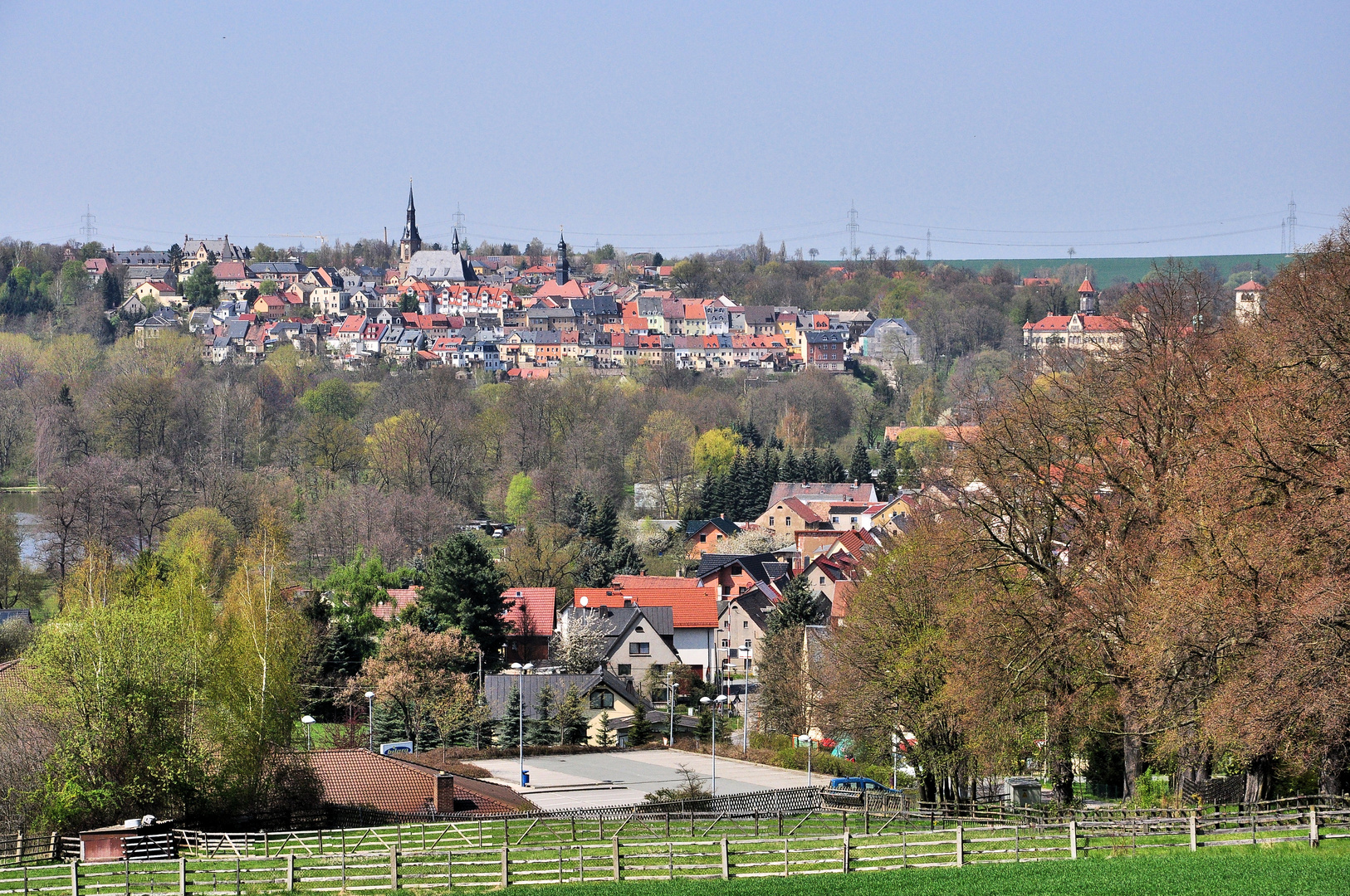 Waldenburg / Sachsen.........Skylines