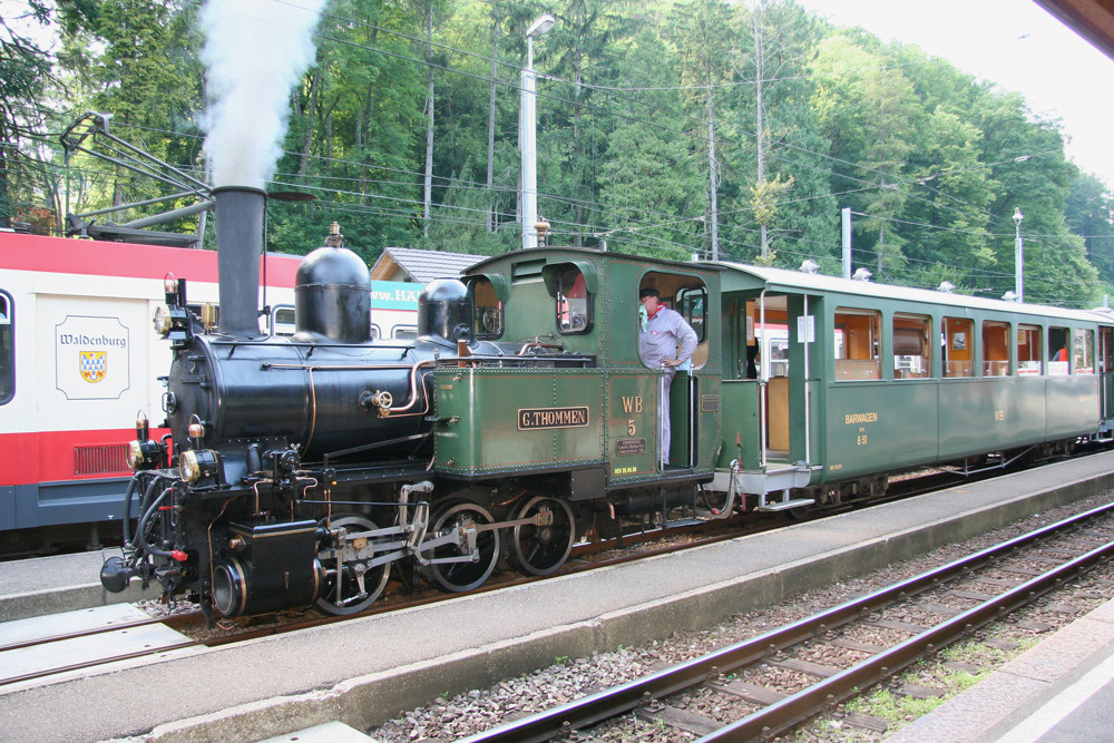 Waldenburger Bahn - Die schmalste Schmalspurbahn der Schweiz 1