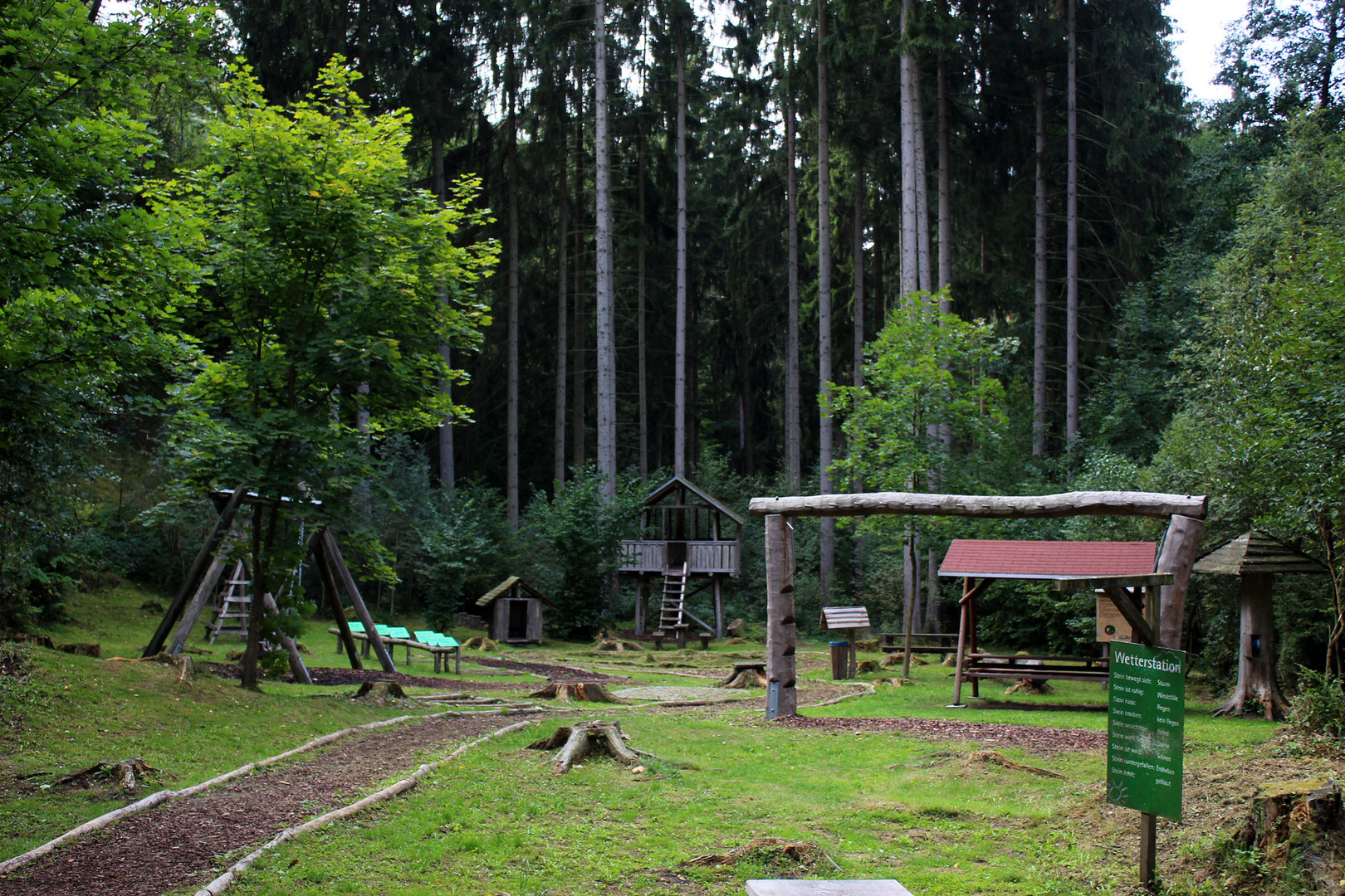 Walderlebnisspielplatz für jung und alt