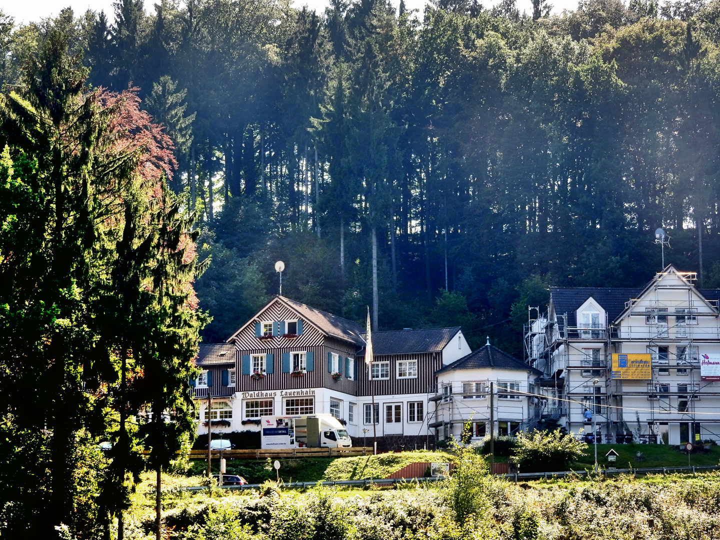 Waldhaus Lauenhain an der Kriebstein Talsperre