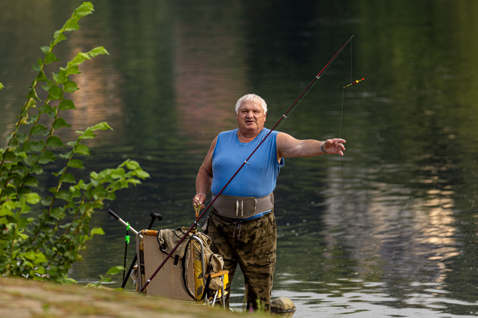 Waldimir - der Angler