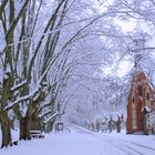 Waldkapelle im Schnee
