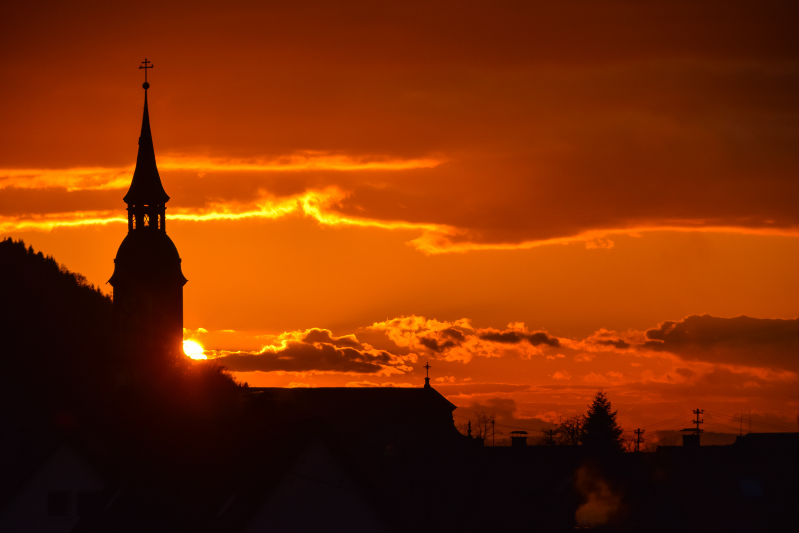 Waldkirch sunset