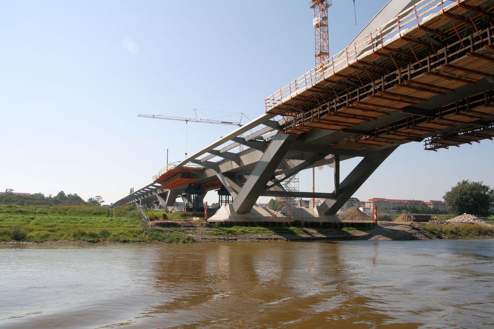 Waldschlösschen-Brücke in Dresden