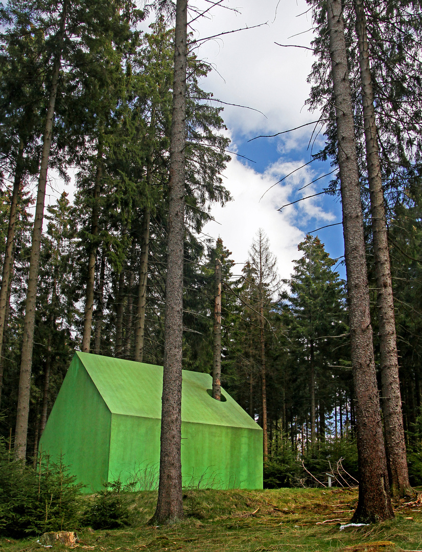 Waldskulpturenweg "Die Grünstation" Schmallenberg - Bad Berleburg