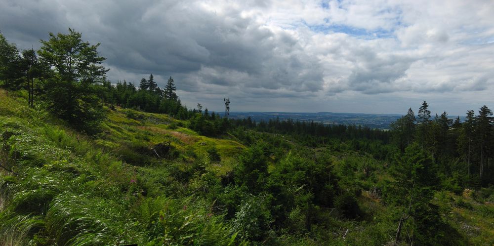 Waldstein-Blick im Fichtelgebirge