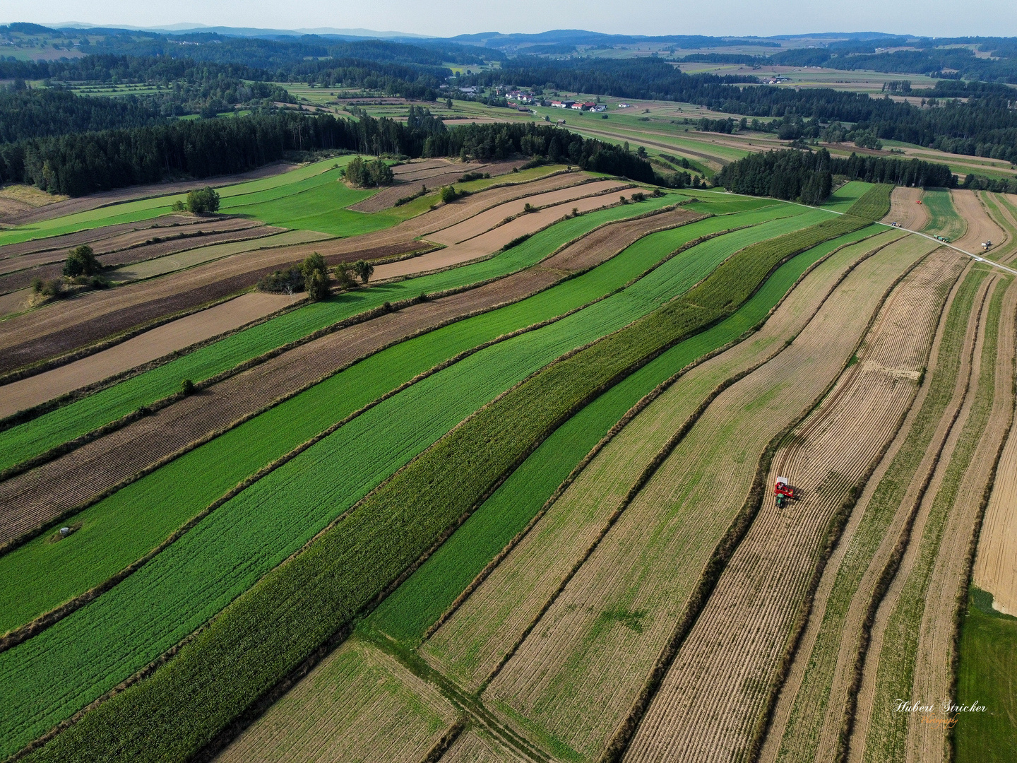 Waldviertel aus der Luft