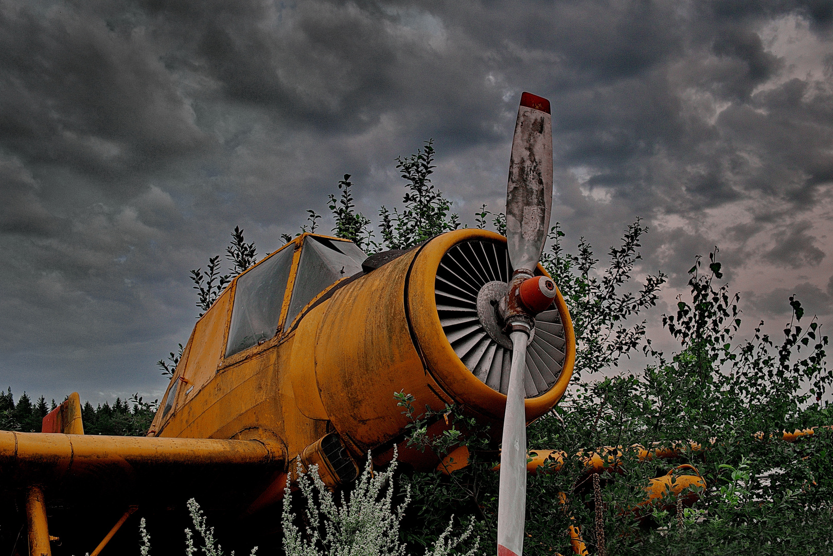 Waldviertel-Impressionen (5) - Lost Airplane