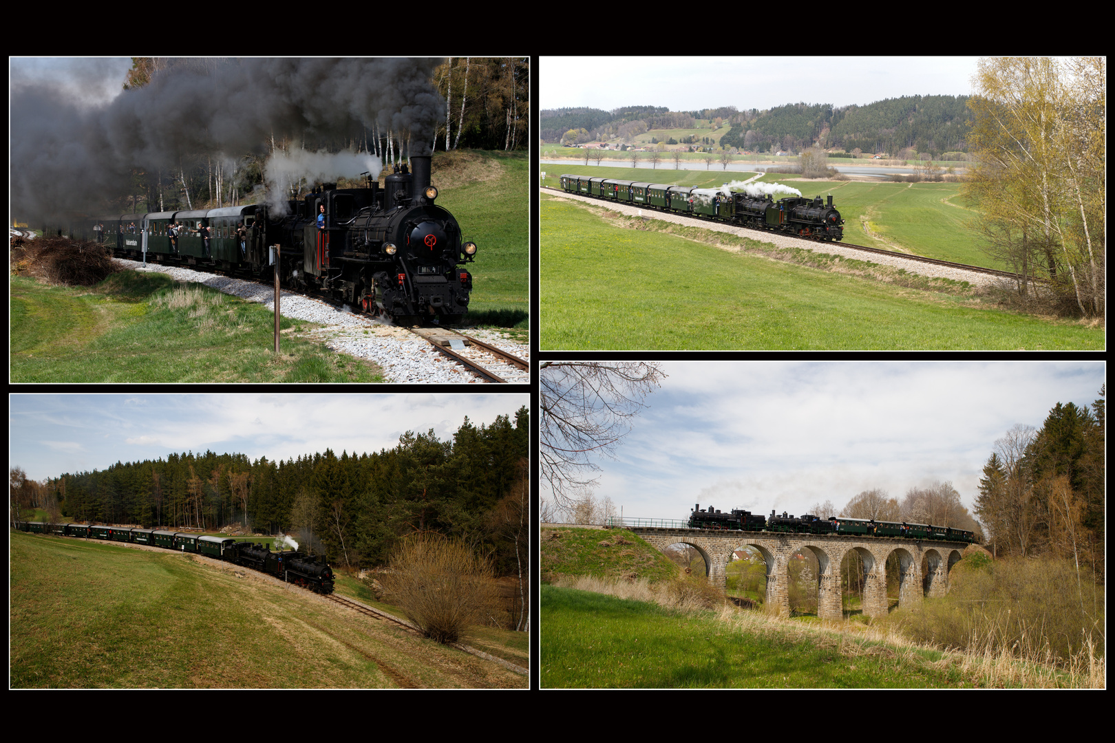 Waldviertelbahn als Doppeltraktion