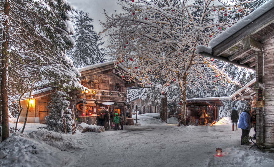 Waldweihnacht Foto & Bild gratulation und feiertage, weihnachten