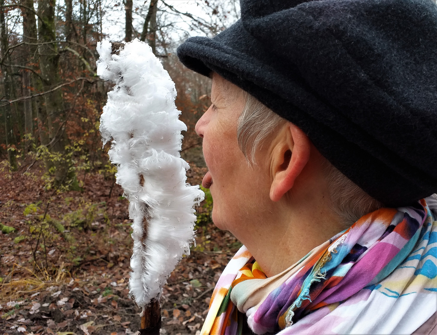 Waldweihnacht und Zuckerwatte ?