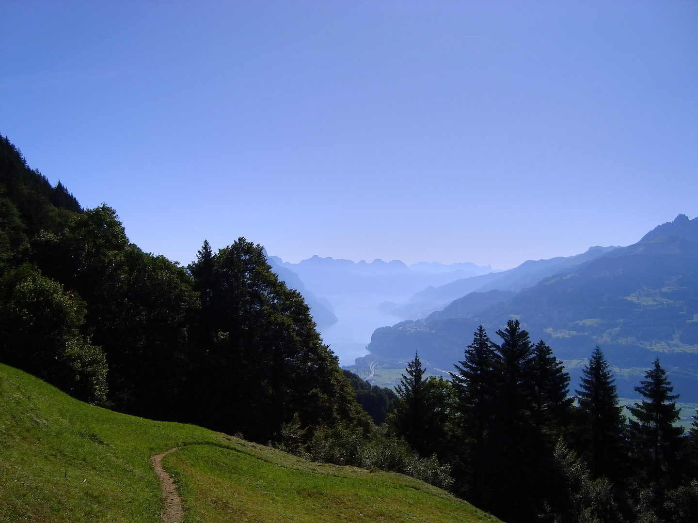 Walensee in der Schweiz