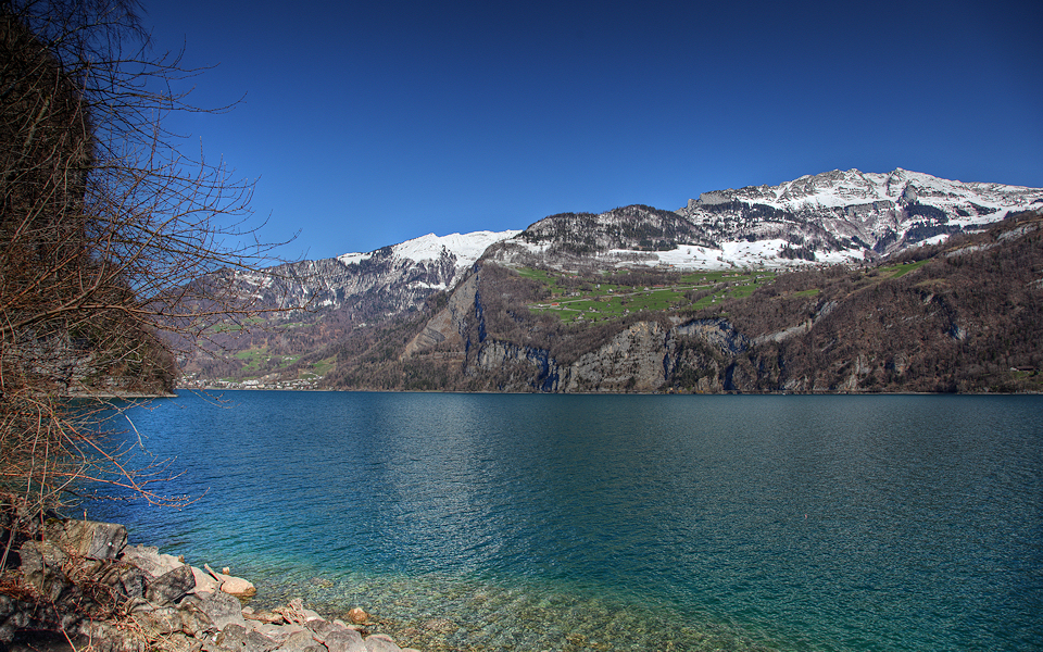 Walensee richtung Wesen HDR