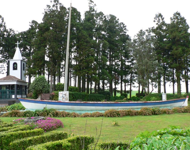 Walfängerboot auf der Azoreninsel São Jorge