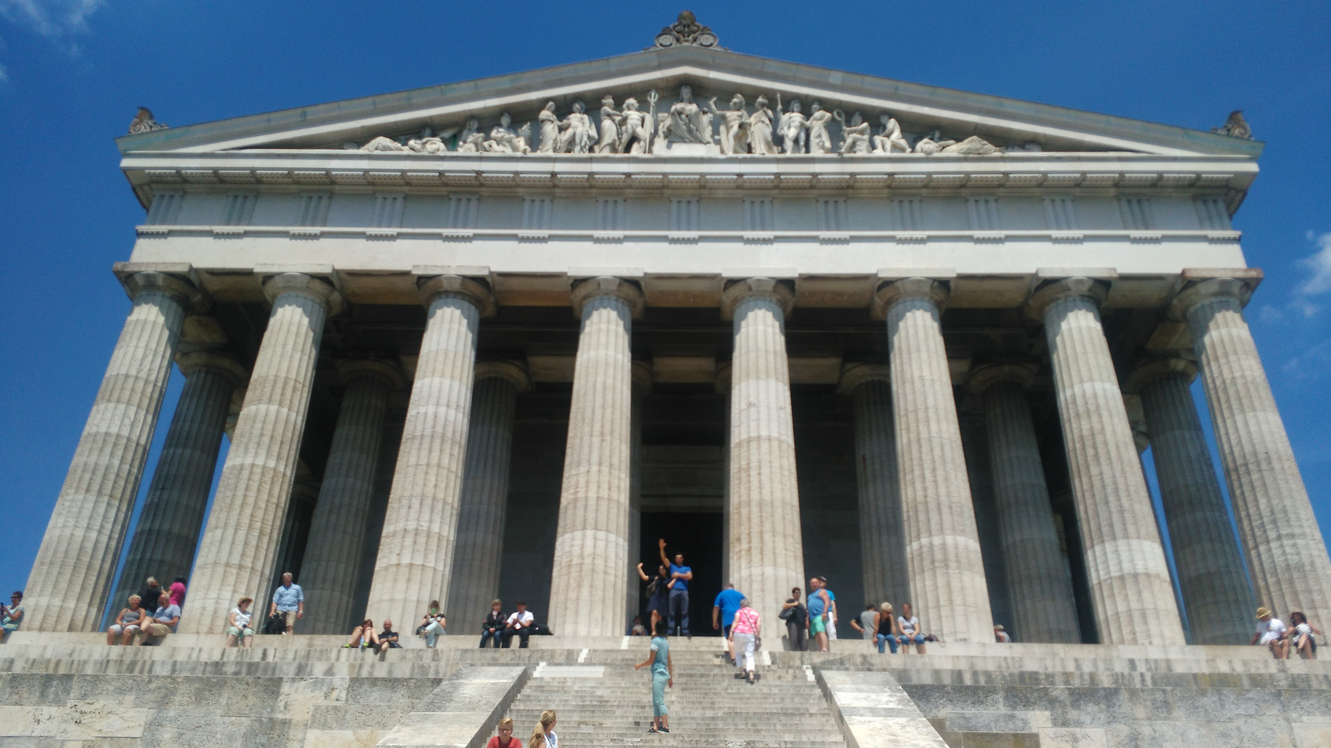 Walhalla (1), Regensburg - Die Deutsche Akropolis 