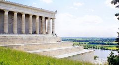 WALHALLA auf dem Bräuberg an der Donau