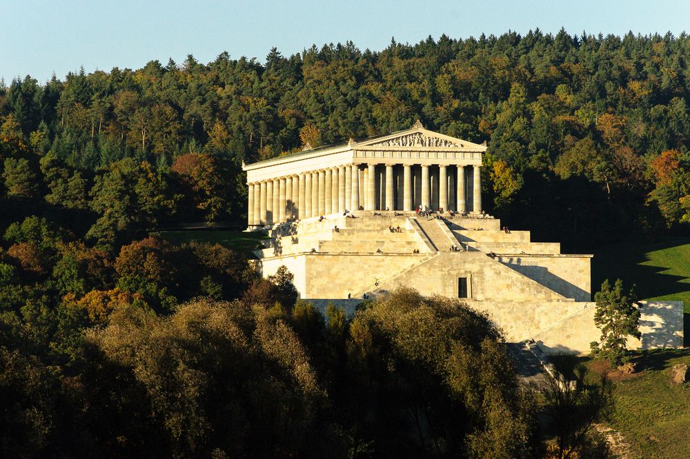 Walhalla in der Abendsonne