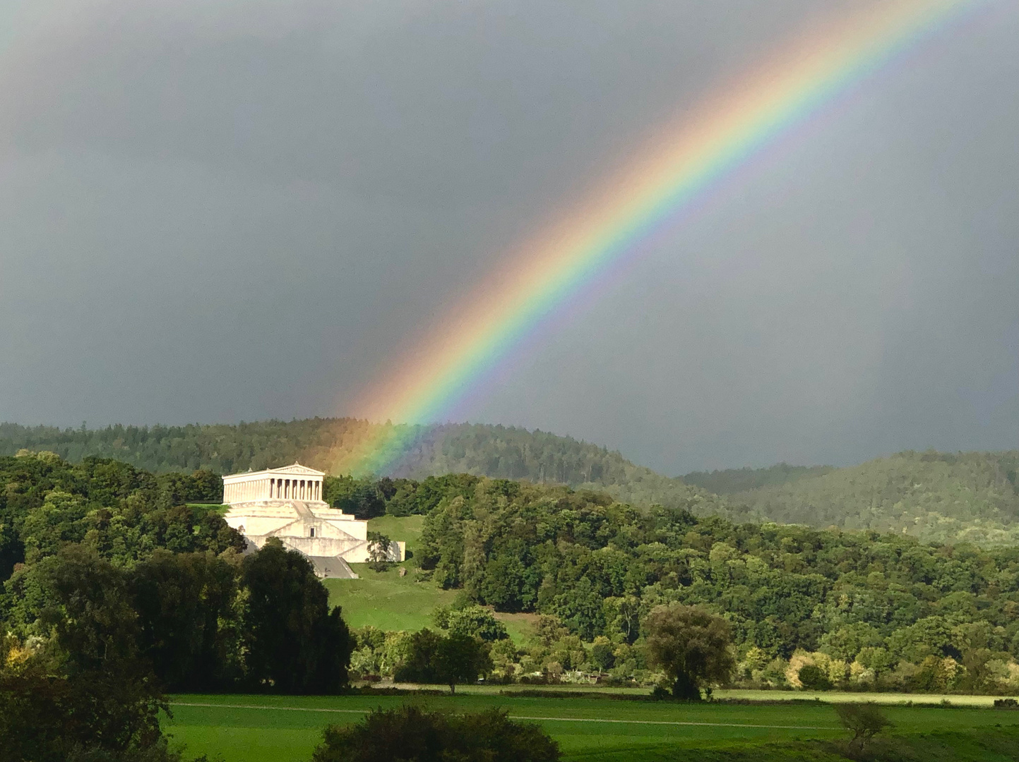 Walhalla Regenbogen Donaustauf 