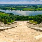 Walhalla´s blick auf die Donau