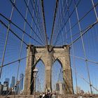 Walk across Brooklyn Bridge