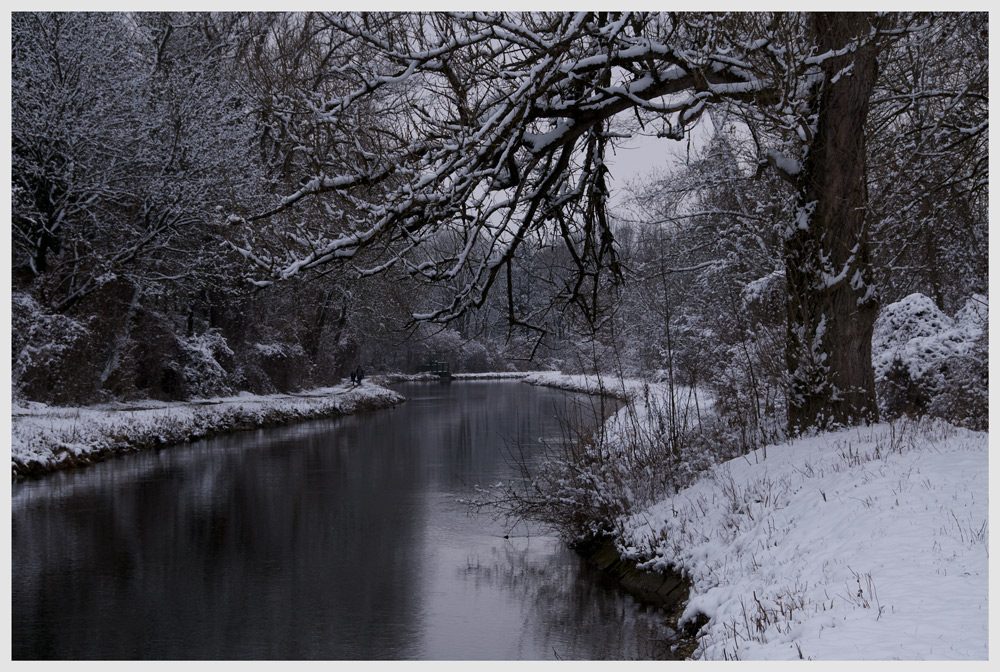 Walk along the Amper-channel near Olching