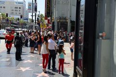 Walk of Fame Menschenmassen