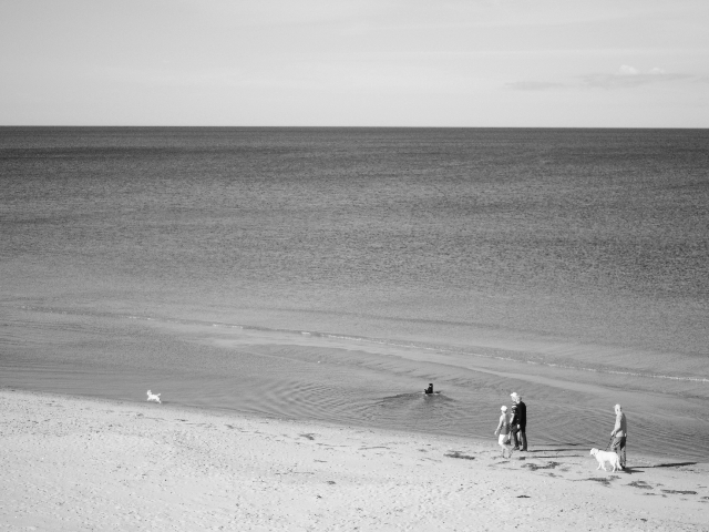 walk on the beach