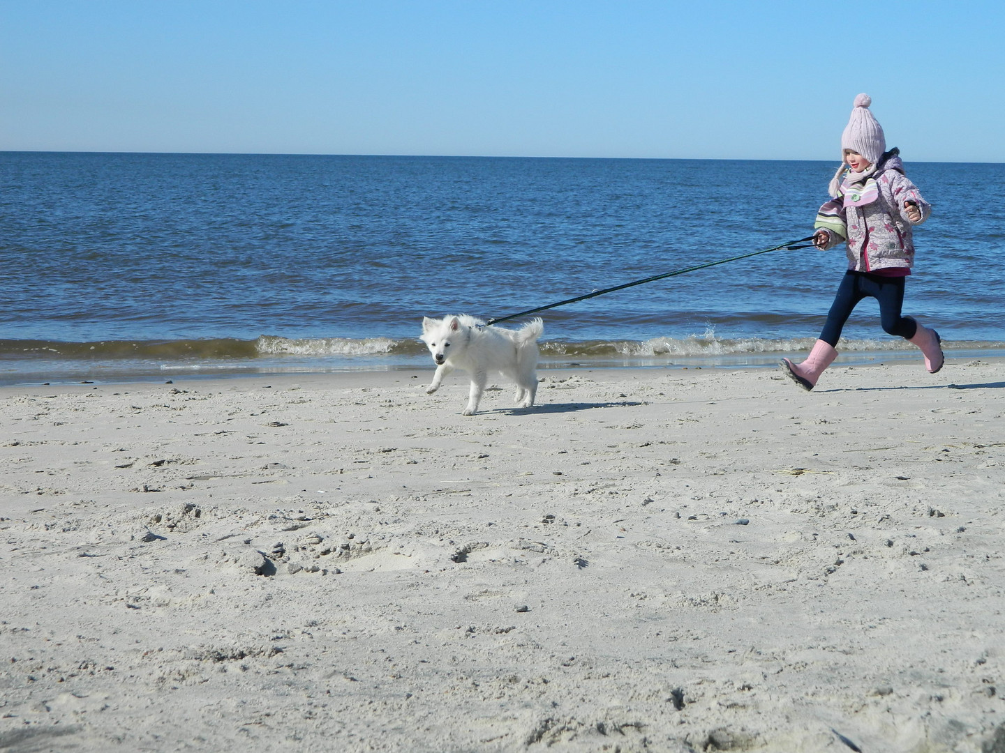 walk on the beach