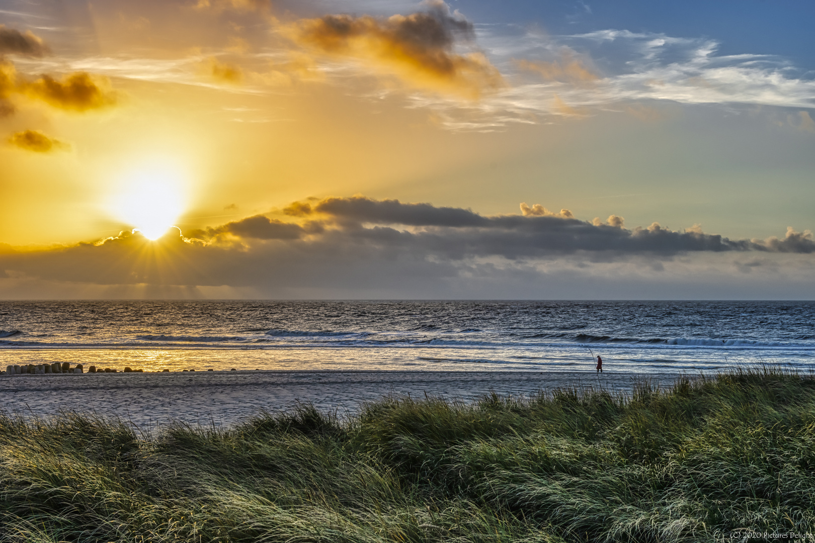 - Walk on the beach -